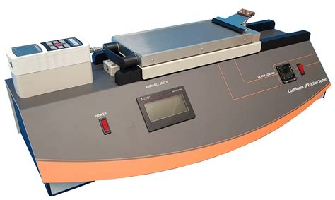 Touchscreen Coefficient of Friction Tester distributors|static friction testing machine.